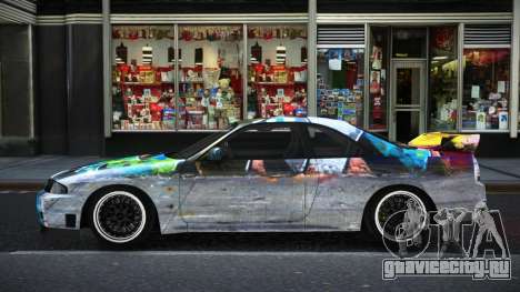 Nissan Skyline R33 Risic S14 для GTA 4