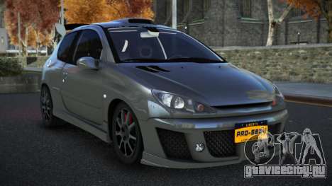 Peugeot 206 Jiujo для GTA 4
