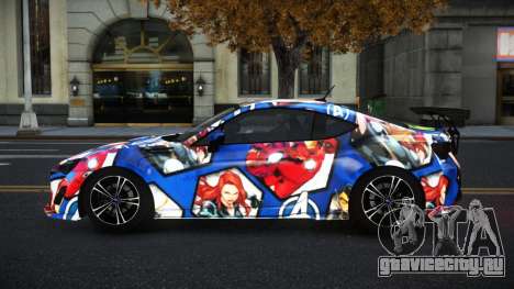 Subaru BRZ Nigel S9 для GTA 4