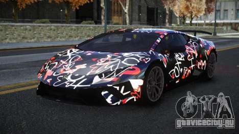 Lamborghini Huracan Lesab S14 для GTA 4