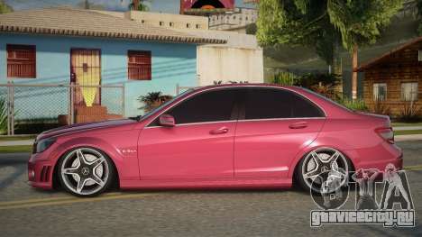 Mercedes-Benz C63 AMG 10th для GTA San Andreas