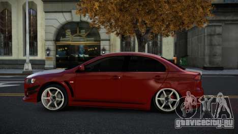 Mitsubishi Lancer Evolution X Fackam для GTA 4