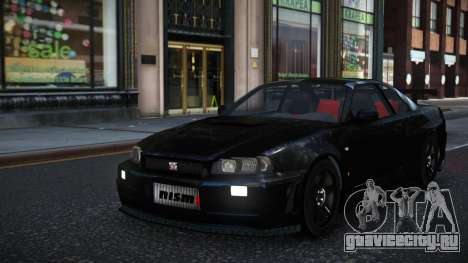 Nissan Skyline R34 Pobyi для GTA 4