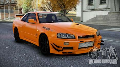 Nissan Skyline R34 Getasonor для GTA 4