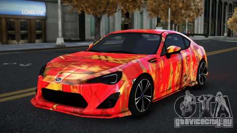 Subaru BRZ Nigel S3 для GTA 4