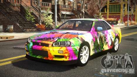 Nissan Skyline R34 Nehgan S4 для GTA 4