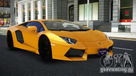Lamborghini Aventador Papzuki для GTA 4