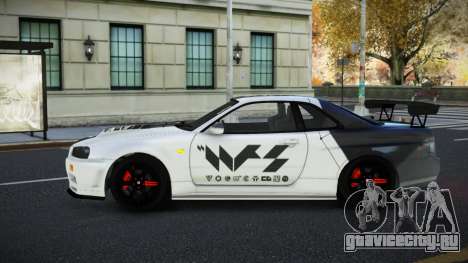 Nissan Skyline R34 Qoyawaqi для GTA 4