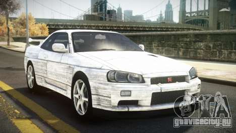 Nissan Skyline R34 Nehgan S1 для GTA 4