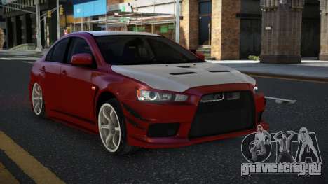 Mitsubishi Lancer Evolution X Fackam для GTA 4