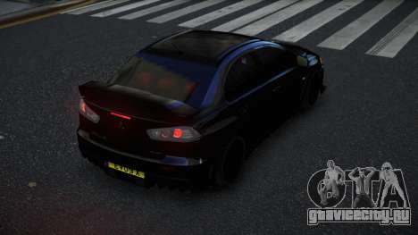 Mitsubishi Lancer Evolution X Tonjiwefo для GTA 4