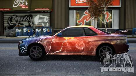 Nissan Skyline R34 Owyna S10 для GTA 4