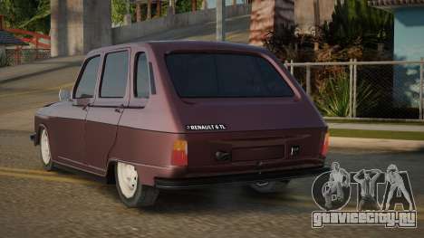 Renault 6 TL для GTA San Andreas