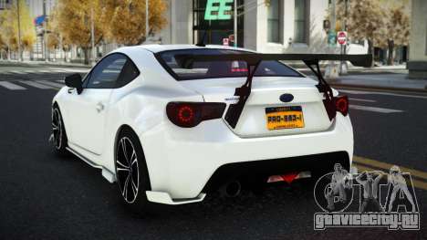 Subaru BRZ Nigel для GTA 4