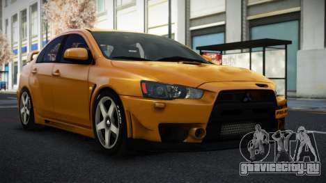 Mitsubishi Lancer Evolution X Jigwus для GTA 4
