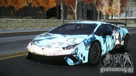 Lamborghini Huracan Lesab S5 для GTA 4