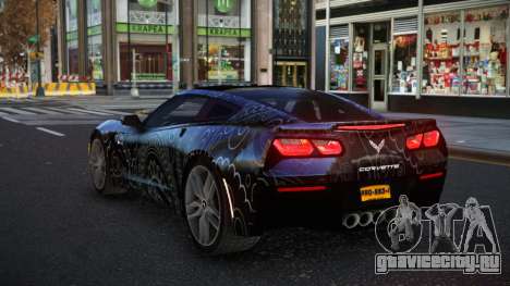 Chevrolet Corvette C7 Ewashu S11 для GTA 4