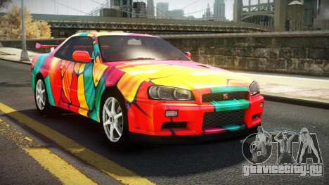 Nissan Skyline R34 Nehgan S11 для GTA 4