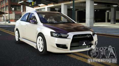 Mitsubishi Lancer Evolution X Tachecunu для GTA 4