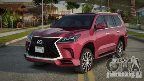 Lexus LX 570 2019 для GTA San Andreas
