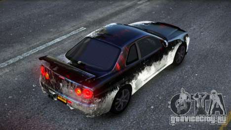 Nissan Skyline R34 Owyna S5 для GTA 4