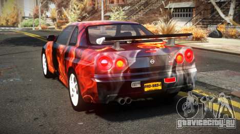 Nissan Skyline R34 Nehgan S9 для GTA 4