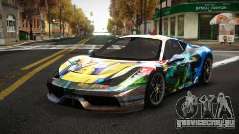 Ferrari 458 Ashber S1 для GTA 4