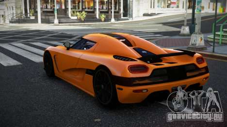 Koenigsegg Agera Rugi для GTA 4