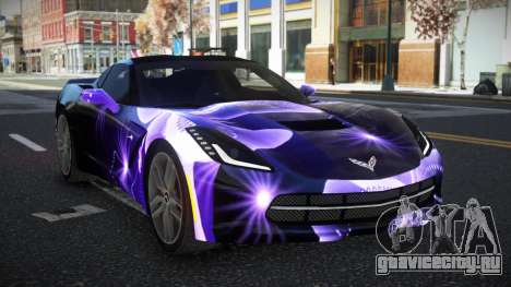 Chevrolet Corvette C7 Ewashu S14 для GTA 4