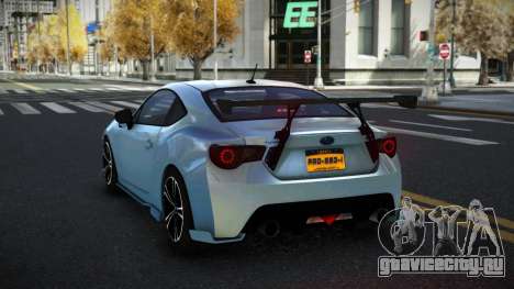 Subaru BRZ Nigel S11 для GTA 4