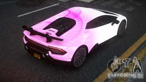 Lamborghini Huracan Lesab S12 для GTA 4