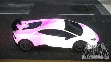 Lamborghini Huracan Lesab S12 для GTA 4