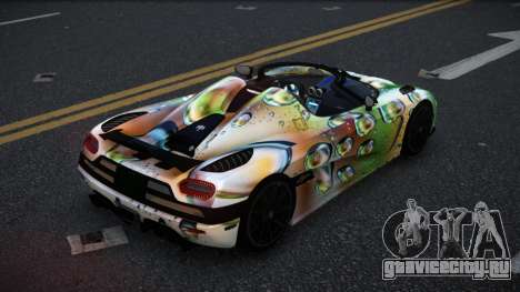 Koenigsegg Agera Jesca S8 для GTA 4