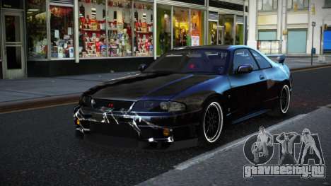 Nissan Skyline R33 Risic S6 для GTA 4