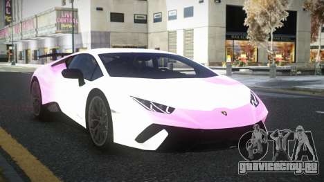 Lamborghini Huracan Lesab S12 для GTA 4