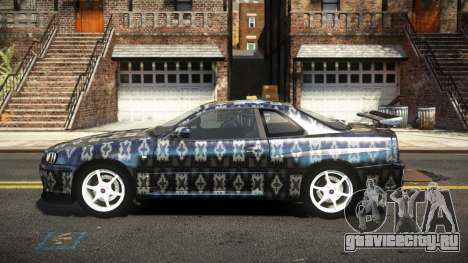 Nissan Skyline R34 Nehgan S6 для GTA 4