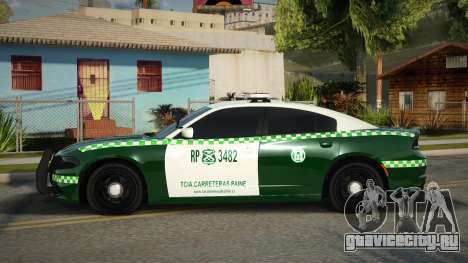 Dodge Charger De Carabineros De Chile для GTA San Andreas