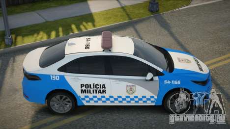 Toyota Corolla 2021 PMERJ 2025 для GTA San Andreas