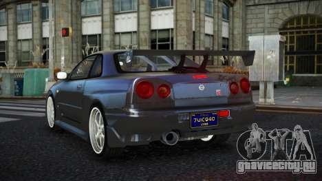 Nissan Skyline R34 Moxsijo для GTA 4