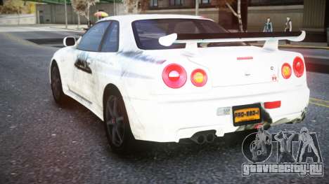 Nissan Skyline R34 Owyna S11 для GTA 4