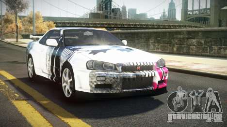 Nissan Skyline R34 Nehgan S10 для GTA 4