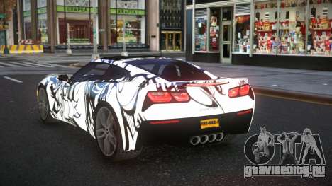 Chevrolet Corvette C7 Ewashu S10 для GTA 4