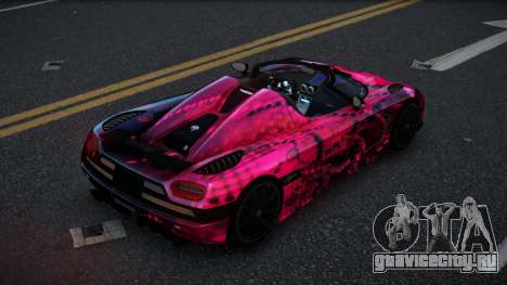 Koenigsegg Agera Jesca S11 для GTA 4