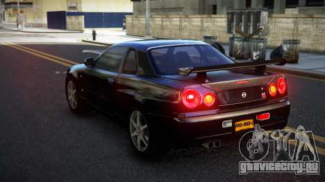 Nissan Skyline R34 Calosca S5 для GTA 4