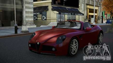 Alfa Romeo 8C Dowdizixa для GTA 4