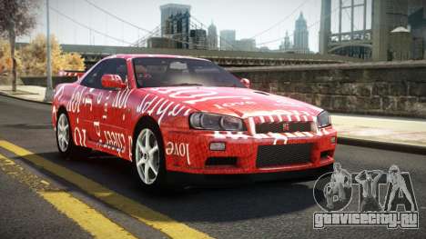 Nissan Skyline R34 Nehgan S13 для GTA 4