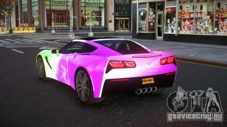 Chevrolet Corvette C7 Ewashu S12 для GTA 4