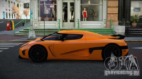 Koenigsegg Agera Rugi для GTA 4