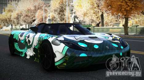 Koenigsegg Agera Jesca S13 для GTA 4