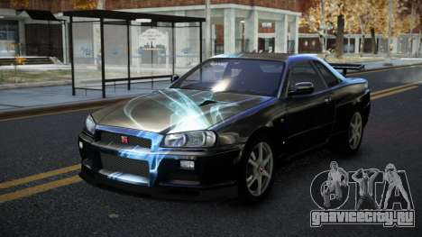 Nissan Skyline R34 Calosca S5 для GTA 4